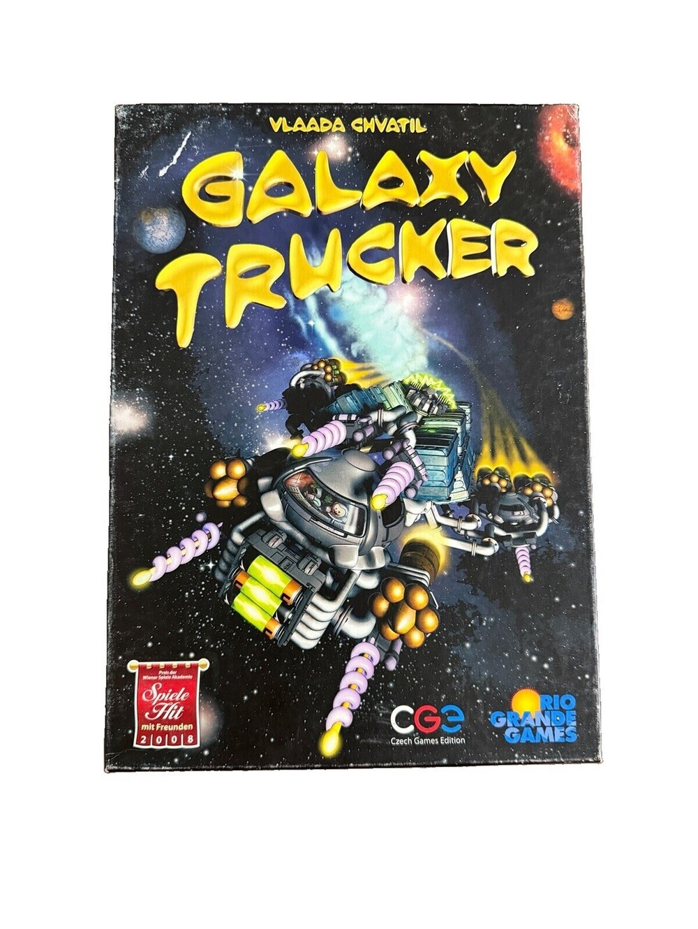 Galaxy Trucker Board Game 100% Complete Czech Games Edition Rio Grande Games